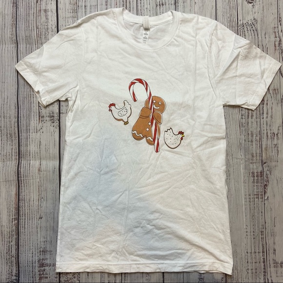 Bella+Canvas Fluffylayers Gingerbread Pajama Set. Size Small. - Picture 3 of 14